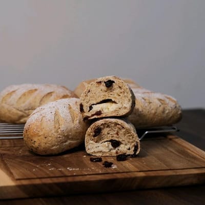 Soft Sourdough Choco Cheese